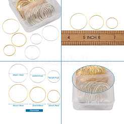 Brass Linking Rings&nbsp;KK-YS0001-03