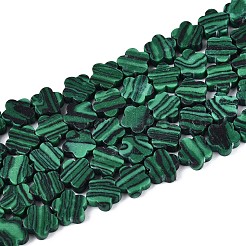 Synthetic Malachite Beads Strands&nbsp;G-N257-24A-06