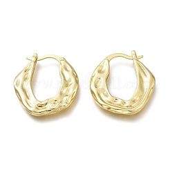 Brass Hoop Earrings&nbsp;EJEW-H104-17G