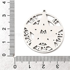 304 Stainless Steel Pendants&nbsp;STAS-A146-03P