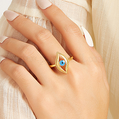 Brass with Plastic Finger Rings for Women&nbsp;TY5926