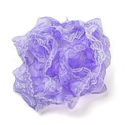 2M Polyester Pleated Flower Lace Ribbon&nbsp;OCOR-XCP0002-14