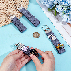 2 Bags Rectangle Felt Tab Blank Keychains&nbsp;KEYC-BC0001-25C