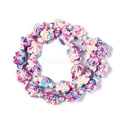 Synthetic Turquoise Dyed Beads Strands&nbsp;G-P507-05C