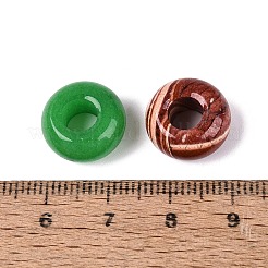 Natural & Synthetic Mixed Stone European Beads&nbsp;G-Q608-13
