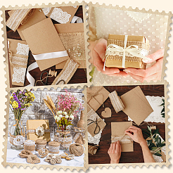 6 Rolls 6 Styles Burlap Ribbon&nbsp;OCOR-GF0006-40