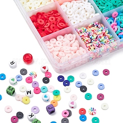DIY Polymer Clay Beads Jewelry Set Making Kit&nbsp;DIY-YW0004-47