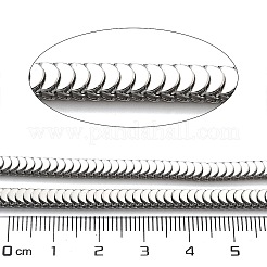 Tarnish Resistant Vacuum Plating 304 Stainless Steel Herringbone Chains&nbsp;CHS-H026-14P
