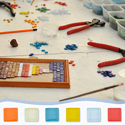 400G Glass Mosaic Tiles&nbsp;DIY-DC0001-97A