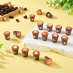 25Pcs Resin Coffee Model Ornaments&nbsp;AJEW-TA0002-78