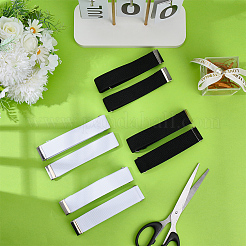8Pcs 2 Colors Polyester Shirt Sleeve Holders&nbsp;AJEW-CY0002-13