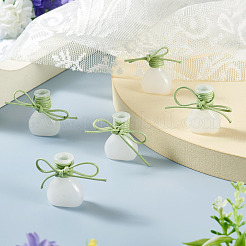 5Pcs Miniature Glass Vase Bottles with Polyester Cord&nbsp;AJEW-TAC00055