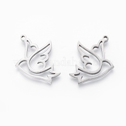 Non-Tarnish 201 Stainless Steel Pendants&nbsp;STAS-F231-059P