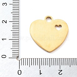 304 Stainless Steel Pendants&nbsp;LS-STAS-M076-01G