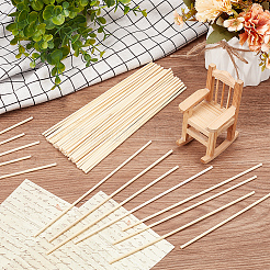 Round Bamboo Sticks&nbsp;WOOD-WH0030-83A