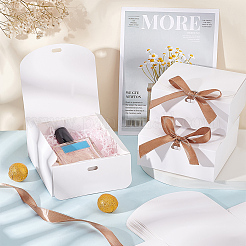 Square Cardboard Paper Jewelry Gift Boxes&nbsp;CBOX-WH0003-35A