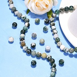 Natural Tree Agate Beads Strands&nbsp;G-H1633-8MM