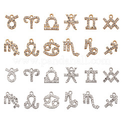 2 Sets 2 Colors Zinc Alloy Pendants&nbsp;ALRI-FW0001-02