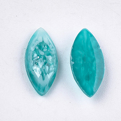 Epoxy Resin Cabochons&nbsp;CRES-S361-06H