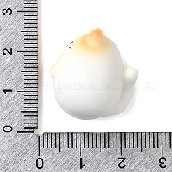 Lying Cat Resin Sculpture Display Decorations&nbsp;DJEW-V001-01H