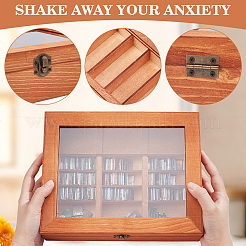 Wood Bookshelf with Books Mini Model&nbsp;DJEW-WH0596-027