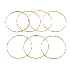 7Pcs Flat Vacuum Plating PVD Vacuum Plating 201 Stainless Steel Bangles Sets for Women&nbsp;BJEW-F476-07G-01