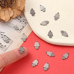 201 Stainless Steel Charms&nbsp;STAS-CJC0006-06
