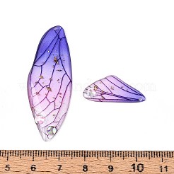 Epoxy Resin Butterfly Wing Pendants&nbsp;RESI-T057-89B