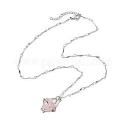 3Pcs 3 Sizes 304 Stainless Steel Wavy Bar Link Chain Macrame Pouch Necklace Making&nbsp;NJEW-JN05065