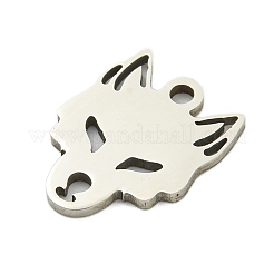 Non-Tarnish 201 Stainless Steel Charms&nbsp;X-STAS-M015-12P