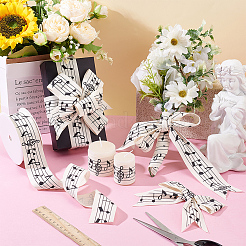 Polyester Musical Note Cord&nbsp;OCOR-WH0109-029B