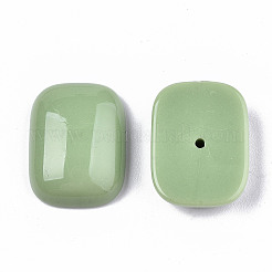 Mixed Opaque & Transparent Resin Beads&nbsp;RESI-T048-06