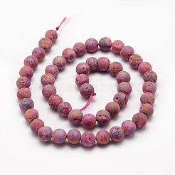 Electroplated Natural Quartz Crystal Beads Strands&nbsp;G-K174-01E