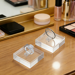 Acrylic Jewelry Single Ring Display Stands&nbsp;ODIS-WH0099-246