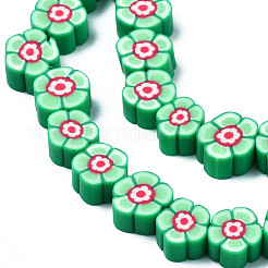 Handmade Polymer Clay Bead Strands&nbsp;CLAY-N011-48B-D01