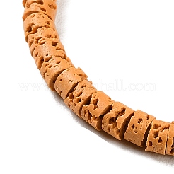 Synthetic Lava Rock Dyed Beads Strands&nbsp;G-H311-10-04