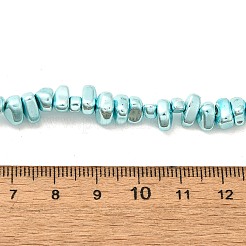 Baking Paint Electroplated Synthetic Non-magnetic Hematite Beads Strands&nbsp;G-H072-D01-01