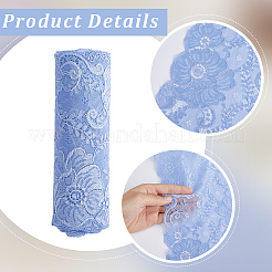 Polyester Lace Trim Ribbons&nbsp;SRIB-WH220020-058B