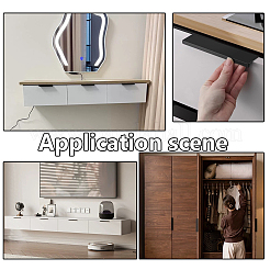 Aluminum Alloy Drawer Pull Handles&nbsp;FIND-WH0436-69B