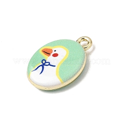 Printed Alloy Pendants&nbsp;ENAM-F160-02B-G