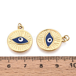 304 Stainless Steel Enamel Pendants&nbsp;STAS-T069-59