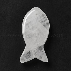 Natural Quartz Crystal Pendants&nbsp;X-G-G932-B20