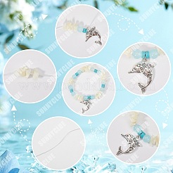 DIY Natural Ocean Shell Stackable Bracelet Making Kit&nbsp;DIY-SC0024-31