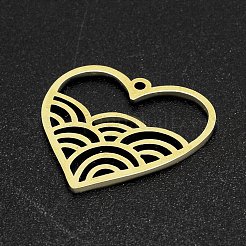 201 Stainless Steel Pendants&nbsp;STAS-S105-LA277