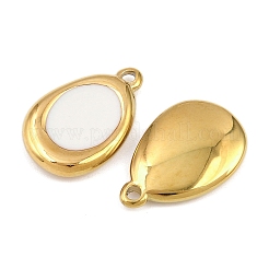 304 Stainless Steel Enamel Pendants&nbsp;STAS-Z166-20D-02