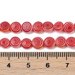 Handmade Lampwork Beads Strands&nbsp;LK-R004-51F