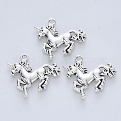 Tibetan Style Alloy Pendants&nbsp;X-TIBE-R316-073AS-RS