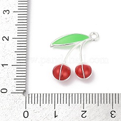 Alloy Enamel Pendants&nbsp;PALLOY-R151-43P-02