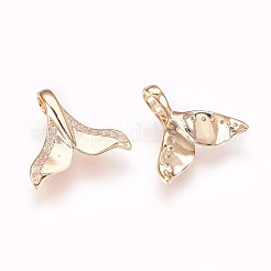 Brass Micro Pave Cubic Zirconia Charms&nbsp;KK-P157-16G-NF