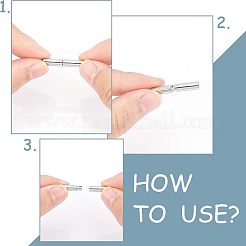 6 Sets 6 Styles 304 Stainless Steel Bayonet Clasps&nbsp;STAS-UN0037-37